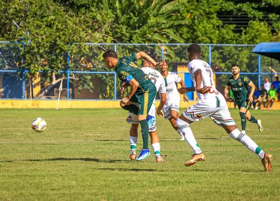 River e Fluminense-PI jogaram na tarde deste domingo