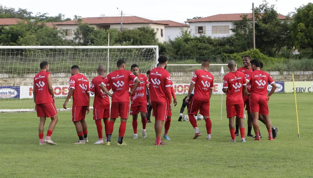River realiza último treino antes da estreia na Copa do Brasil 2024