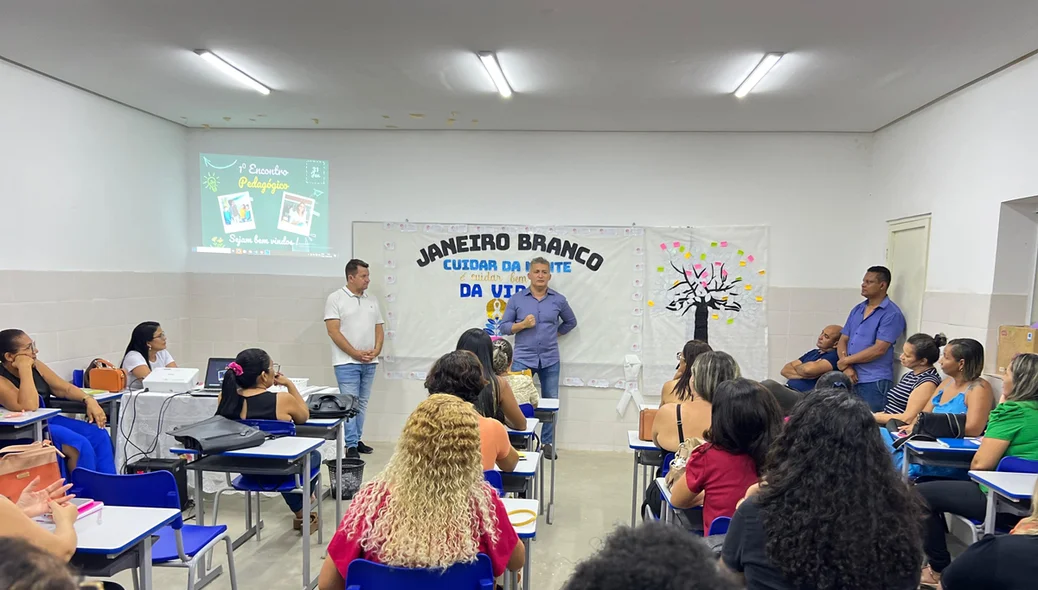 Secretaria de Educação de Curimatá promoveu um encontro pedagógico