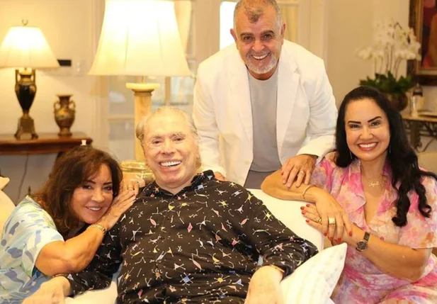 Silvio Santos fez rara aparição nas redes sociais