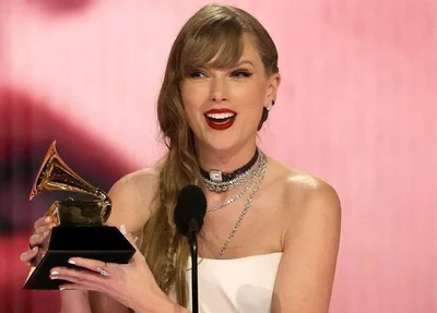 Taylor Swift venceu o principal prêmio do Grammy
