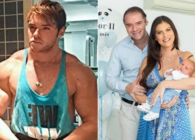 Thor Batista aos 26 anos e aos 32