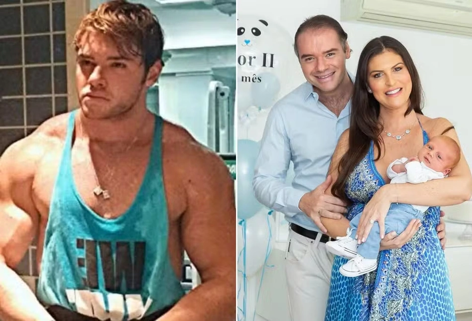 Thor Batista aos 26 anos e aos 32