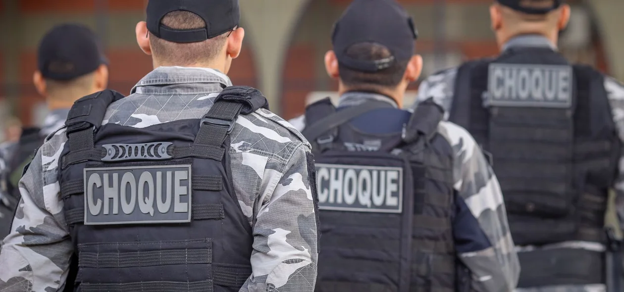 Tropa de choque sendo enviadas para reforçar a segurança no interior