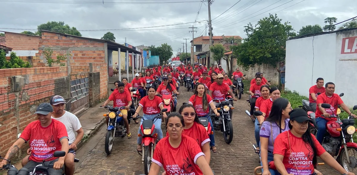 Uma passeata pelas principais rua da cidade