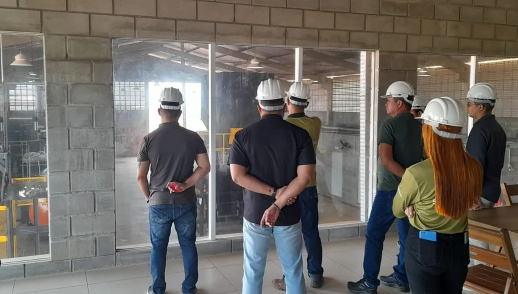 Visita realizada no Centro de Tratamento de Resíduos (CTR)