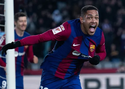 Vitor Roque marcou o gol da vitória do Barcelona contra o Osasuna
