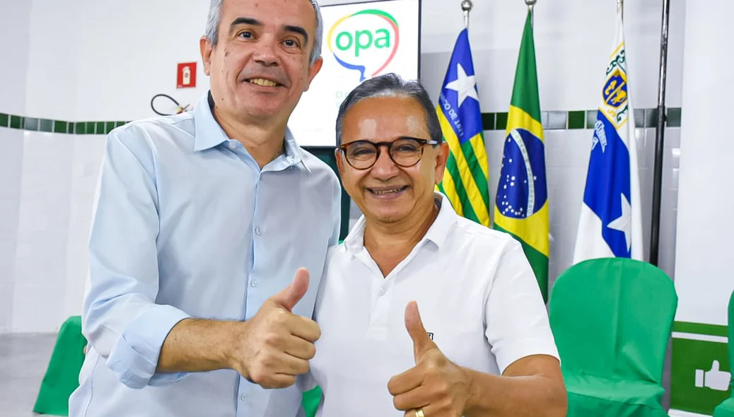 Washington Bonfim e Dr. Hélio