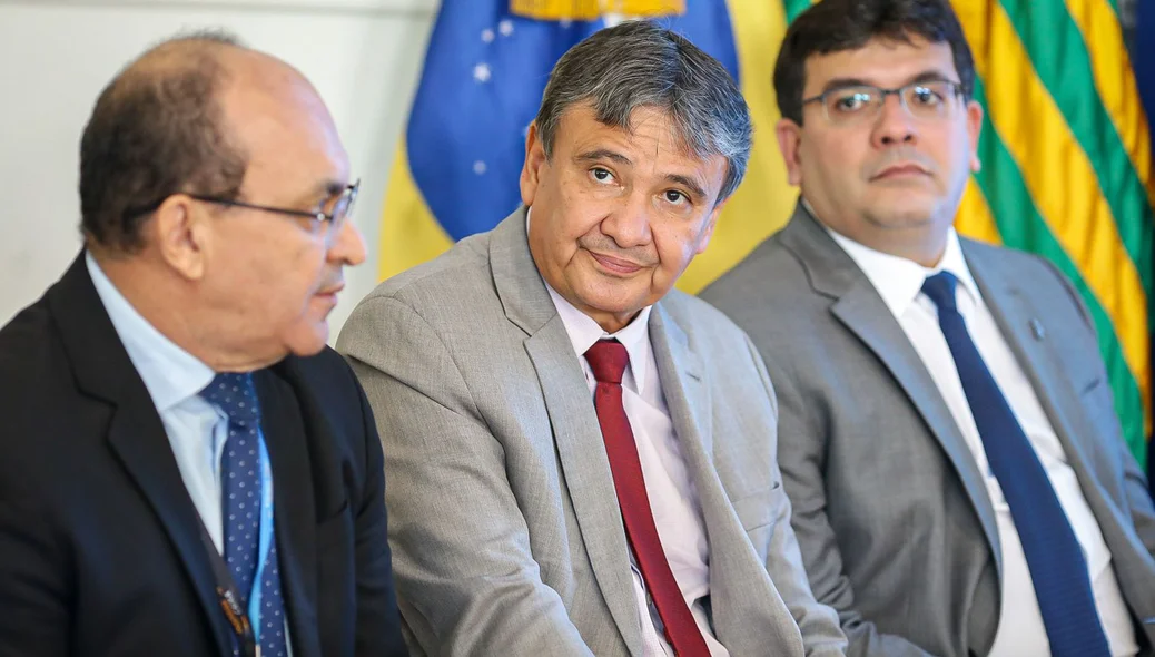 Wellington Dias e governador Rafael Fonteles