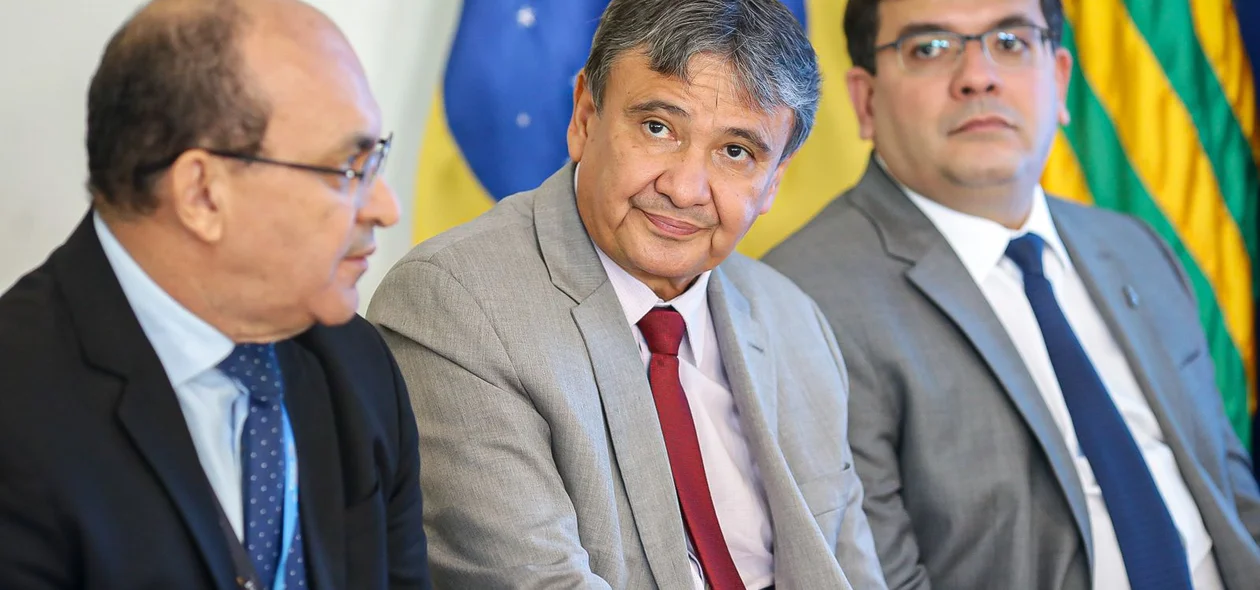 Wellington Dias e governador Rafael Fonteles