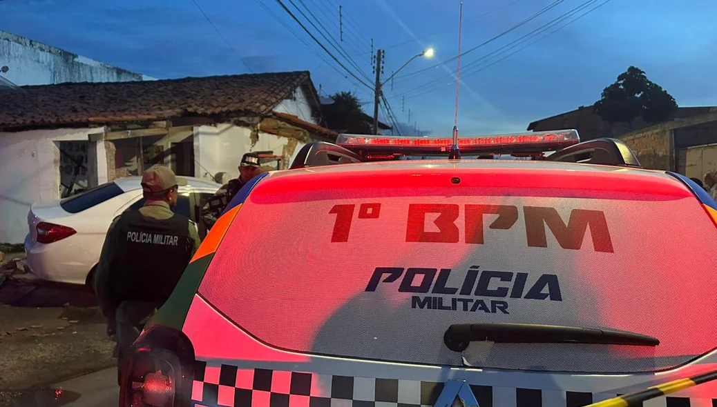 1º Batalhão da PM foi no local do acidente