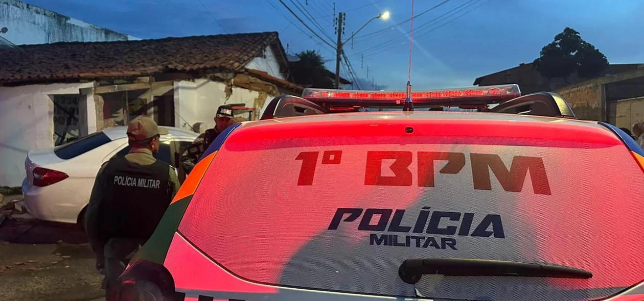 1º Batalhão da PM foi no local do acidente