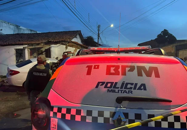 1º Batalhão da PM foi no local do acidente