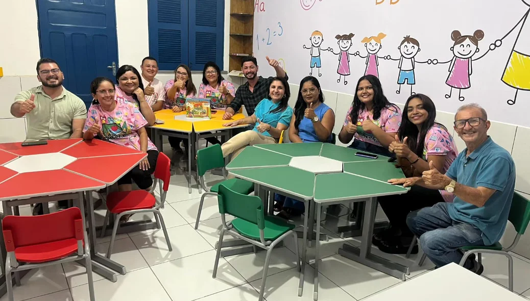 A creche foi inaugurada na segunda-feira