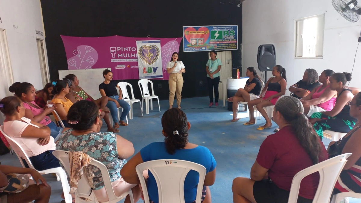 A LBV realiza o trabalho na Comunidade Nova Teresina há um ano