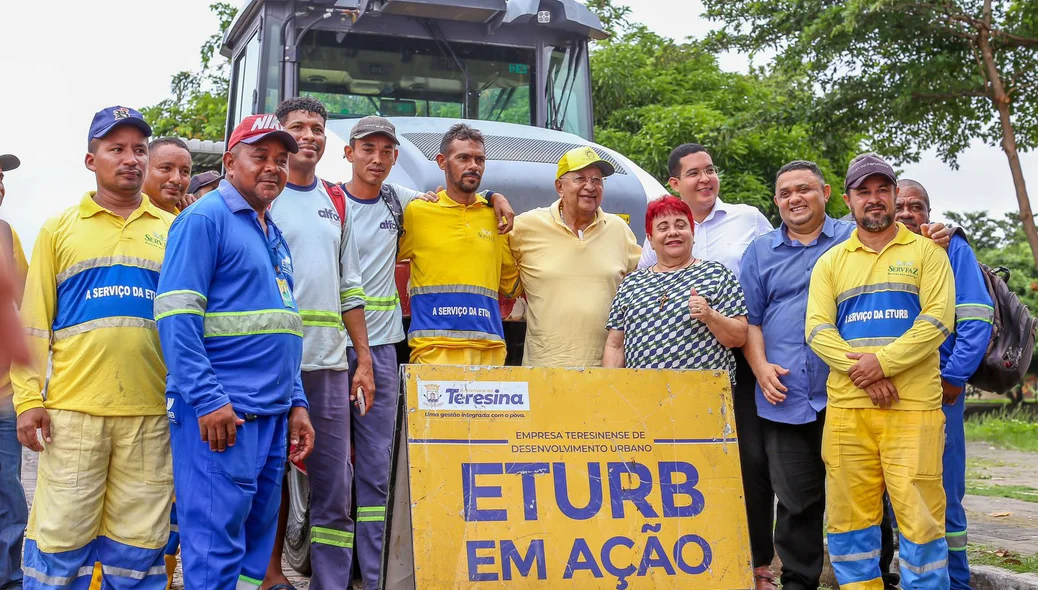 Ação da Prefeitura de Teresina na Vila Carlos Feitosa