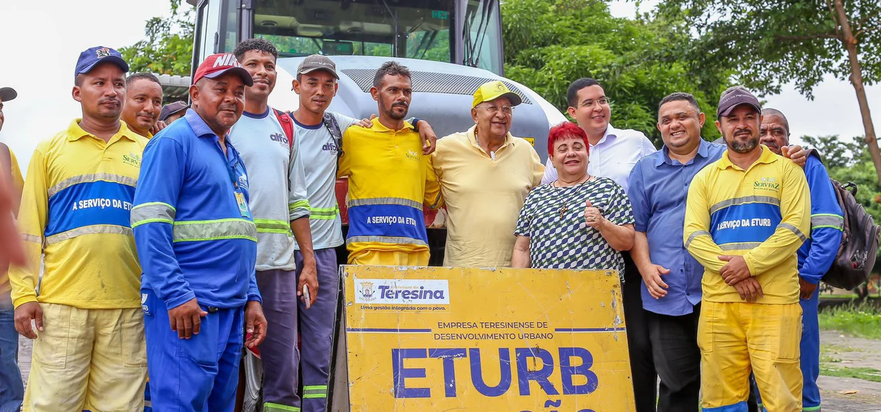 Ação da Prefeitura de Teresina na Vila Carlos Feitosa