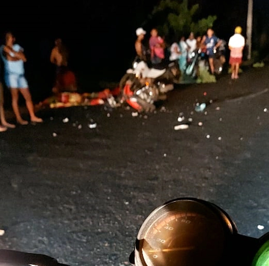 Acidente registrado no Povoado Buriti Alegre