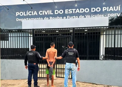 Acusado foi conduzido para a sede da DRFV
