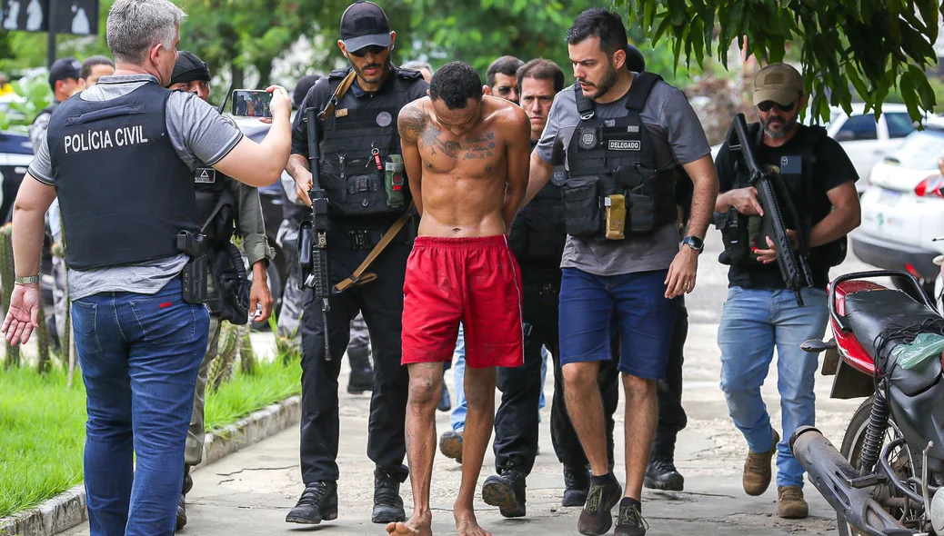 Acusado foi preso na zona Norte de Teresina