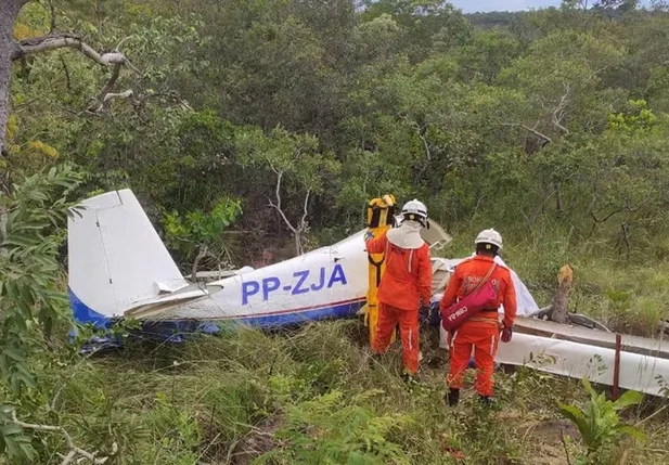 Aeronave caiu na Bahia e deixou 3 mortos