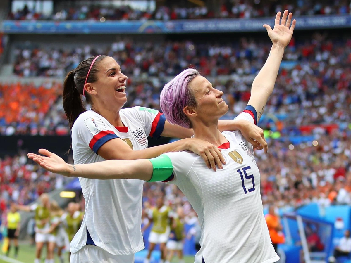 Alex Morgan e Megan Rapinoe