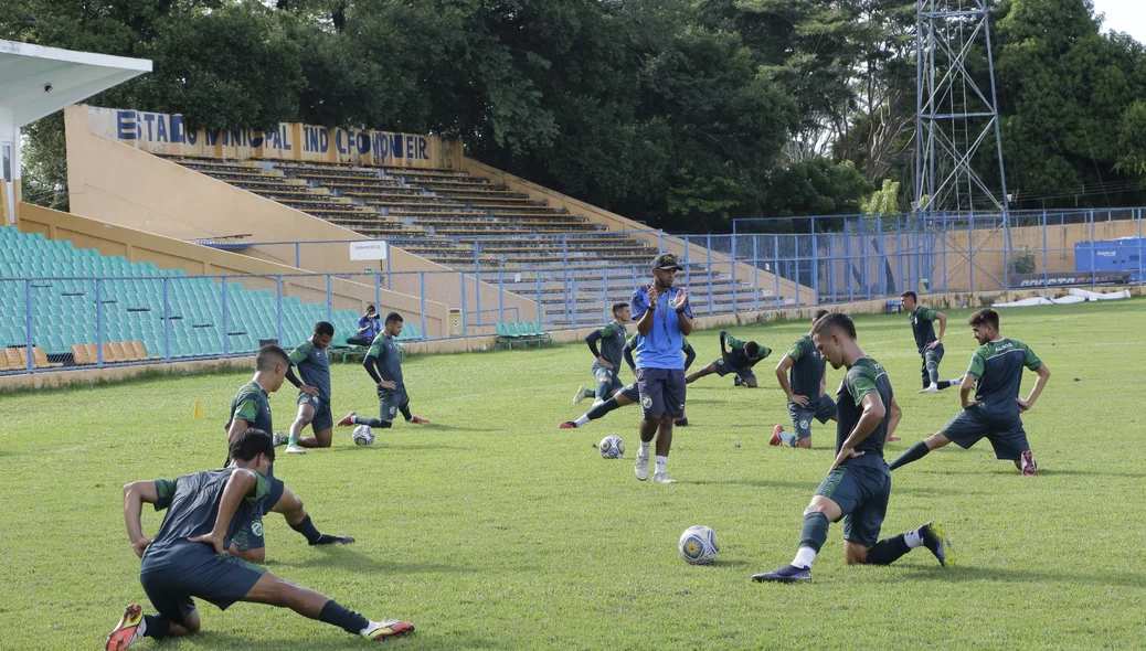 Altos encerra preparação para jogo contra o Sport