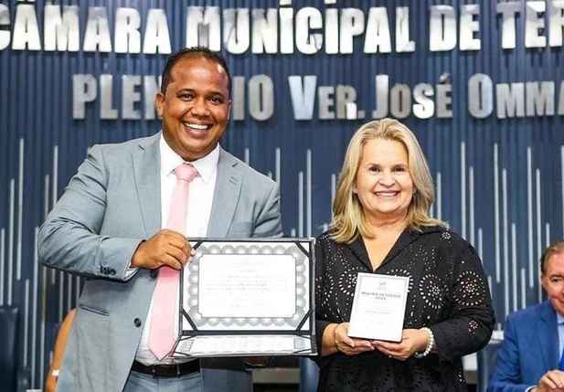 Ani Heinrich Sanders, indicada do vereador Enzo Samuel, presidente da Câmara Municipal de Teresina