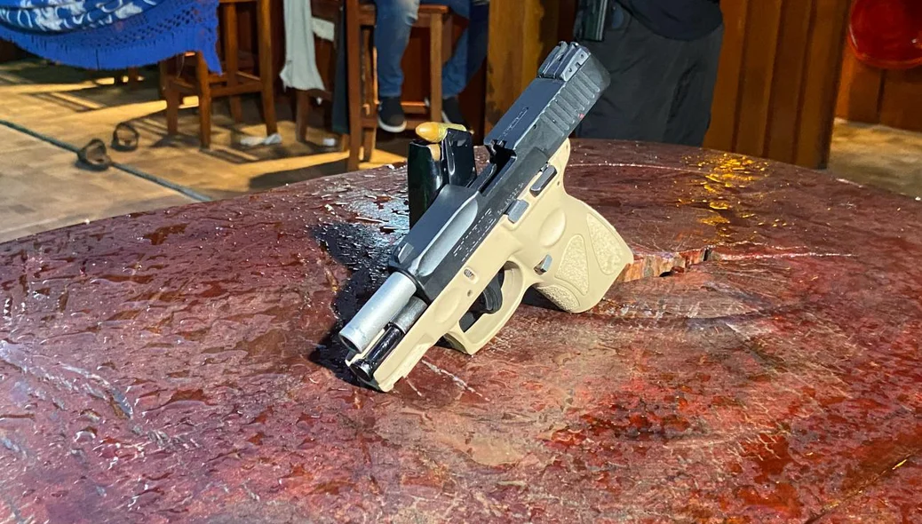 Arma de fogo apreendida