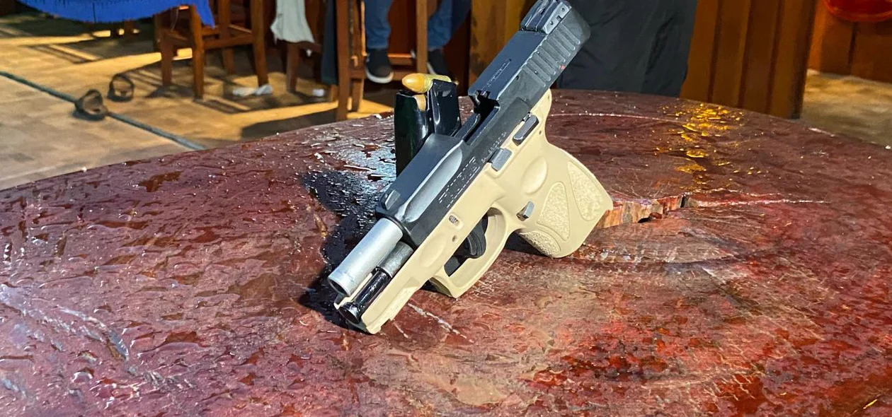 Arma de fogo apreendida