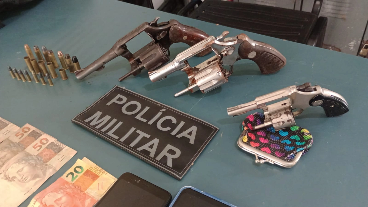 Armas apreendidas