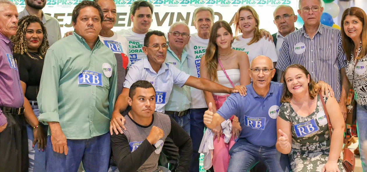 Ato de filiação ao PRD