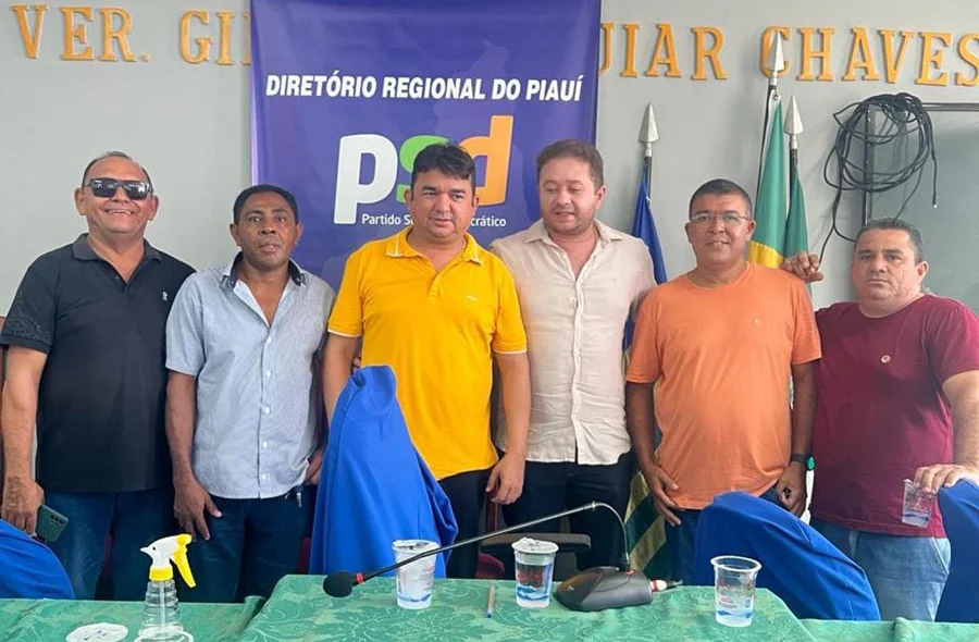 Ato de filiação promovido pelo Partido Social Democrático.