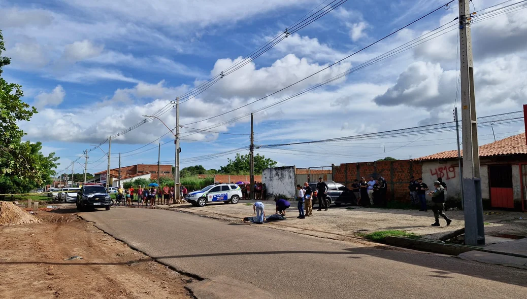 Avenida São Gonçalo, onde aconteceu o crime