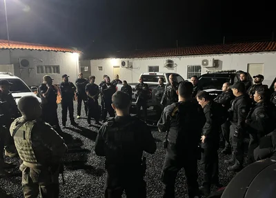 Briefing da operação do DRACO contra a GDE em Teresina