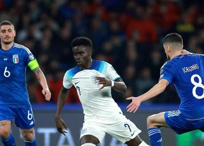 Bukayo Saka está fora dos amistosos da seleção inglesa