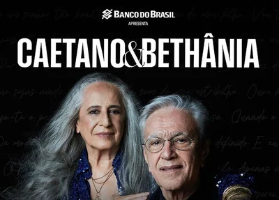 Caetano Veloso e Maria Bethânia farão turnê juntos