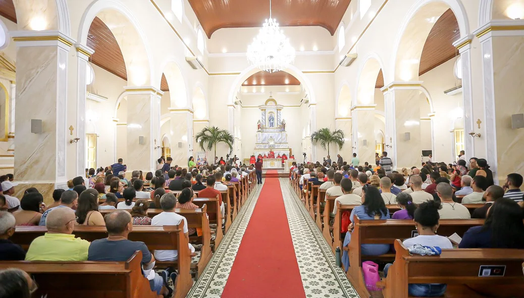 Celebração da Missa na catedral