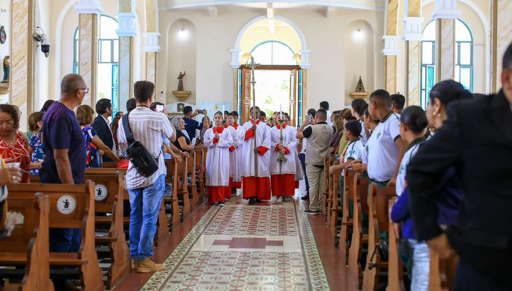 Celebração religiosa aconteceu na Catedral de Santo Antônio