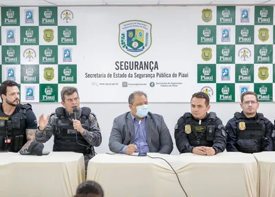 Coletiva da Polícia Civil do Piauí