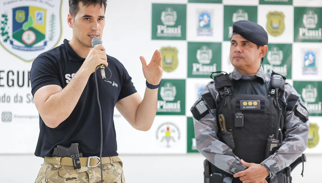 Coletiva de imprensa da Operação Interditados