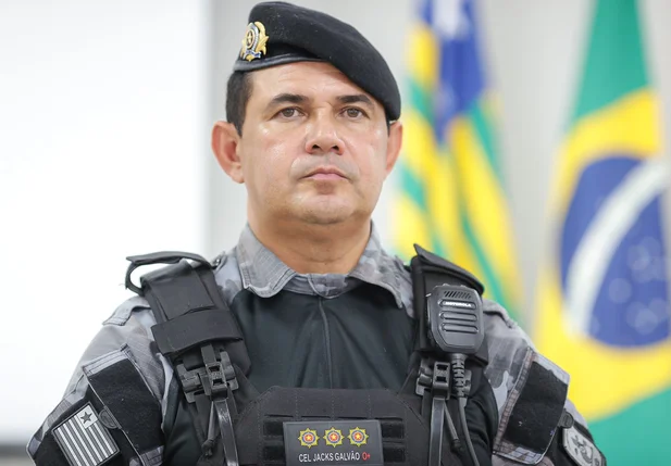 Coronel Jacks Galvão, coordenador do Departamento Geral de Operações