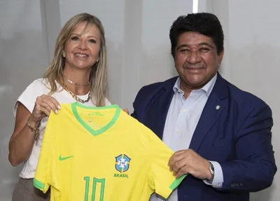 Cris Gambaré e Ednaldo Rodrigues