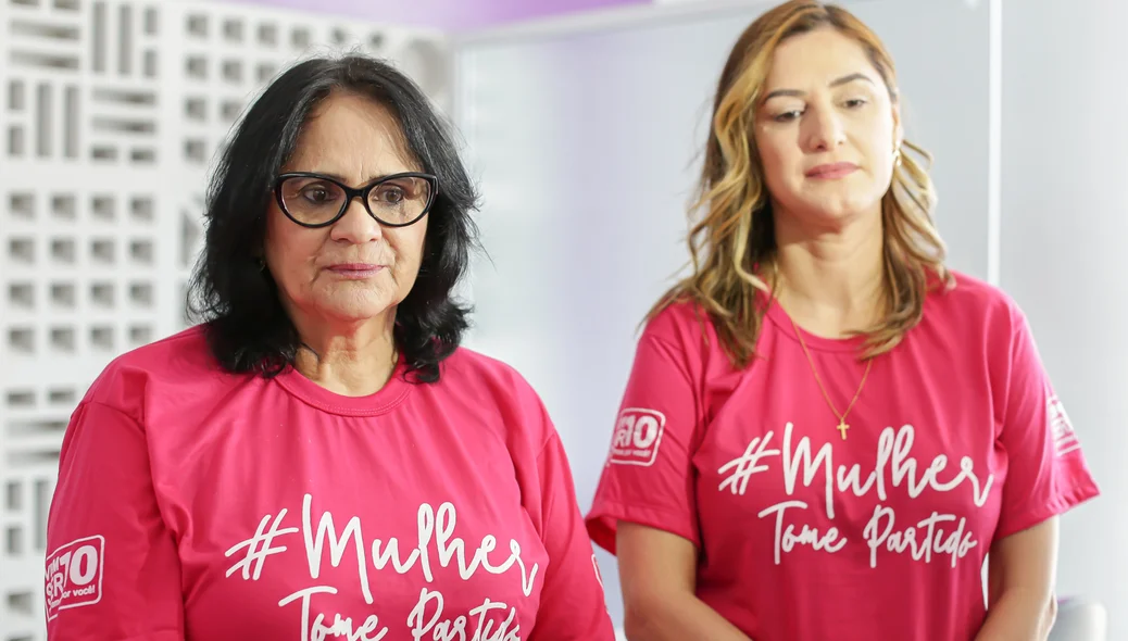 Damares Alves e Cristiane Britto