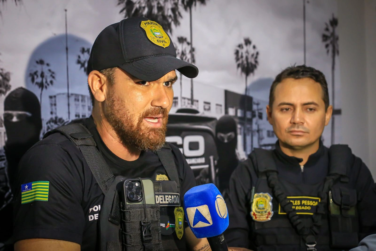 Delegado Célio Benício, diretor de polícia do interior