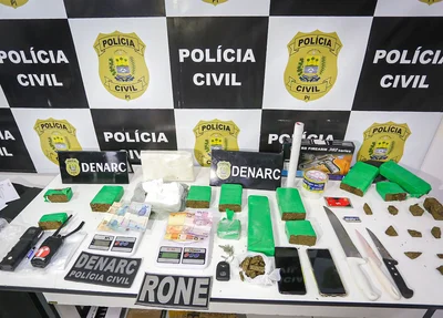 Denarc realizou apreensão no Mafuá