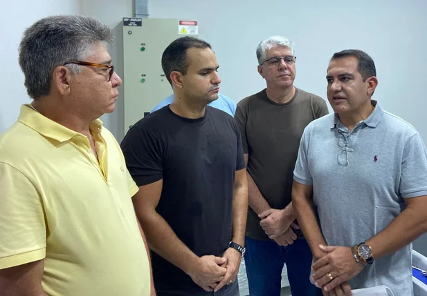 Deputado estadual João Mádison (MDB), acompanhado do seu filho, João Filho