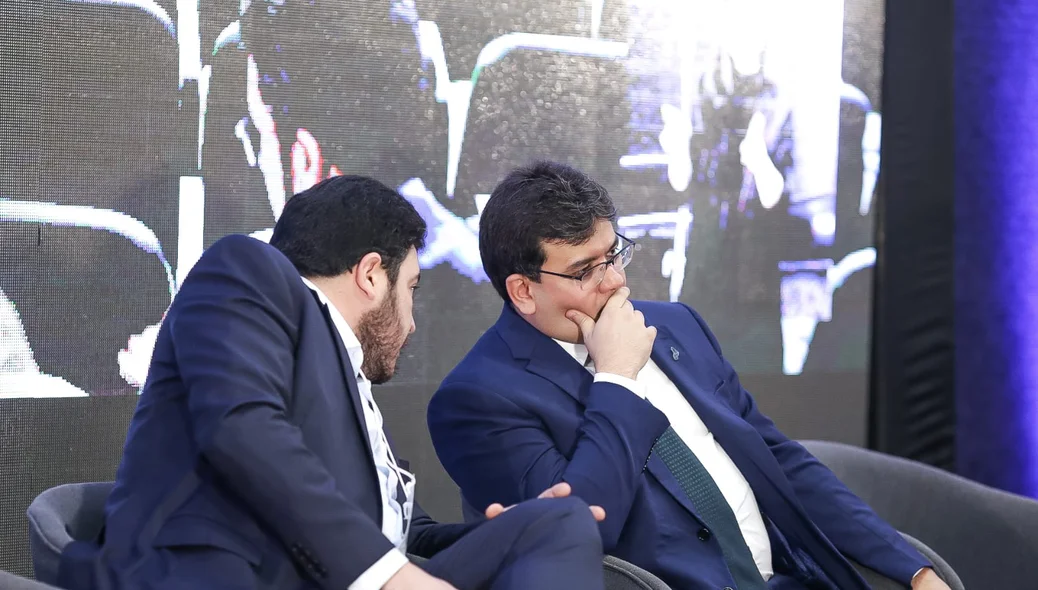 Deputado Jadyel Alencar e governador Rafael Fonteles