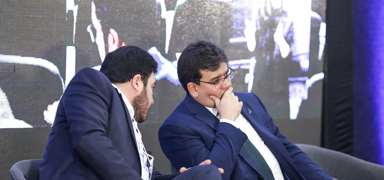 Deputado Jadyel Alencar e governador Rafael Fonteles