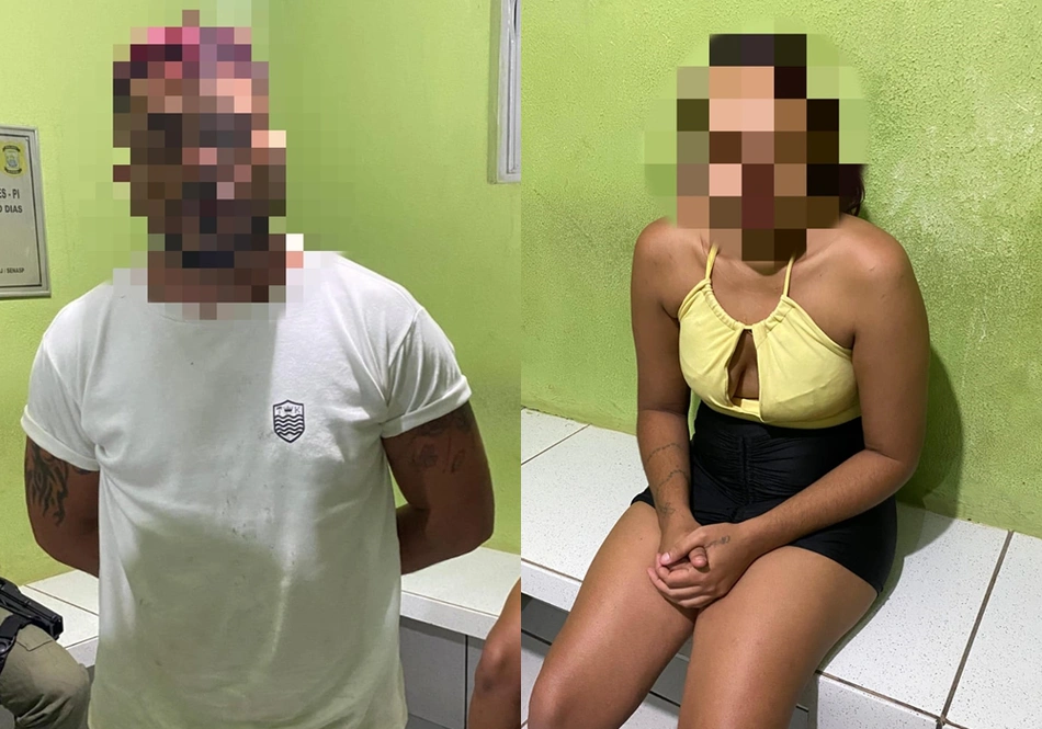 Dupla presa em flagrante em Simplício Mendes